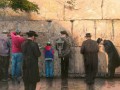 El Muro de las Lamentaciones Jerusalén Thomas Kinkade